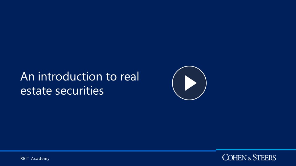 REIT Academy: An introduction to real estate securities